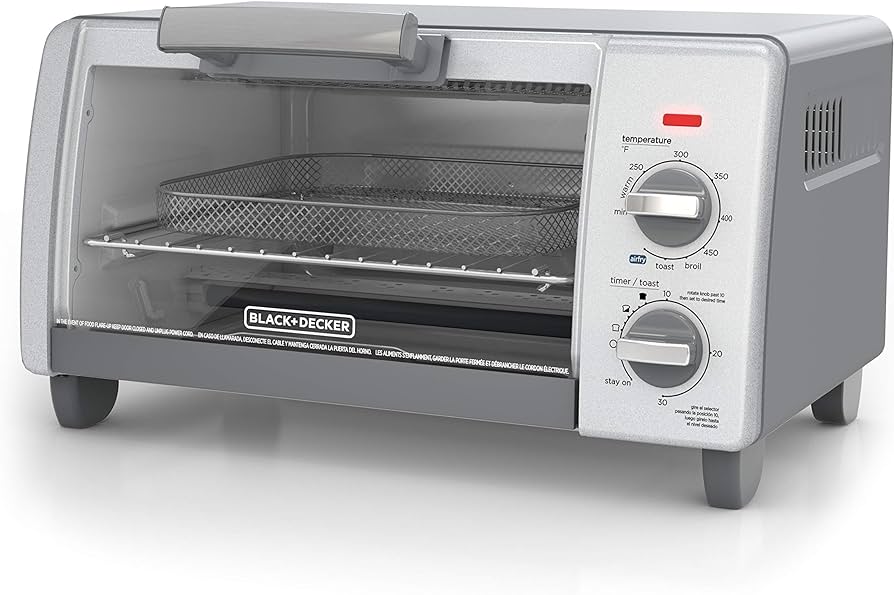 Black+decker 4-slice Crisp 'n Bake Air Fry Toaster Oven