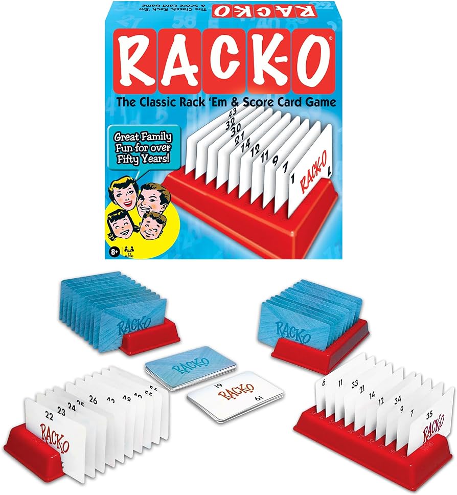 Rack-o Retro Game By Winning Moves Games Usa