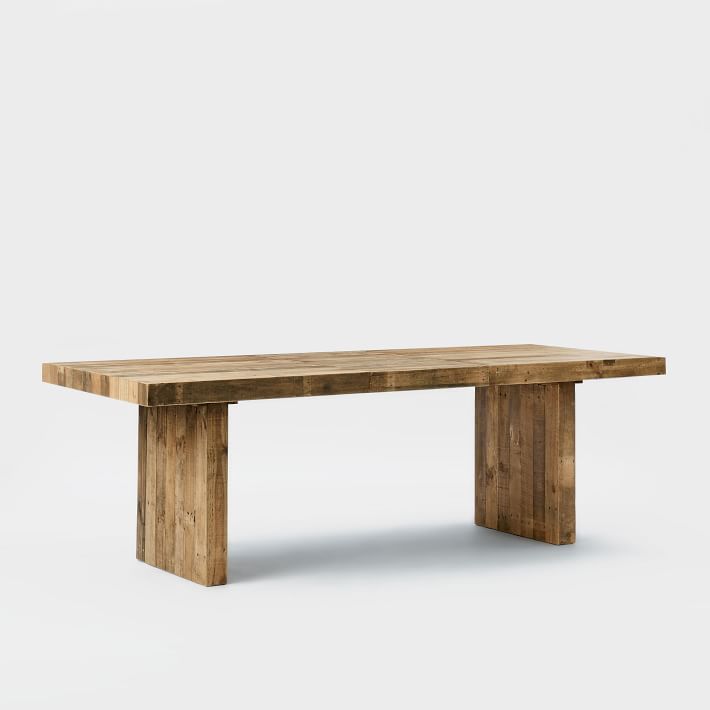 Emmerson Reclaimed Wood Expandable Dining Table Pine H4842