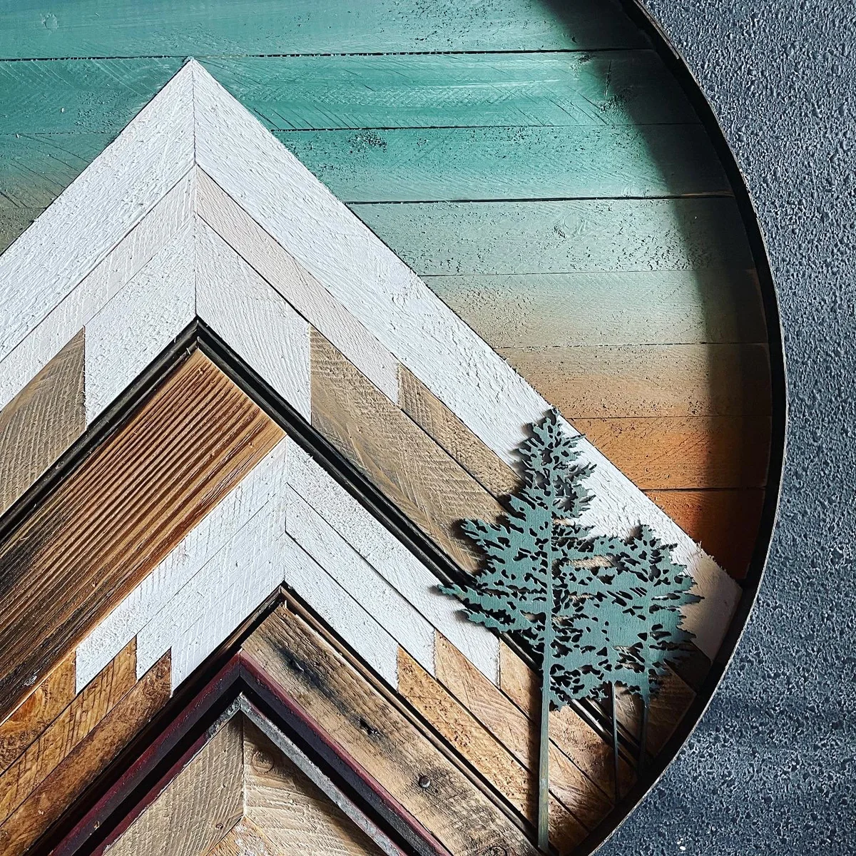 Custom Whiskey Barrel Round