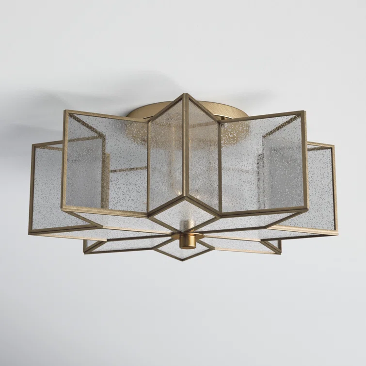 Joss Main Putnam 2 Light 16 Uniquestatement Star Flush Mount