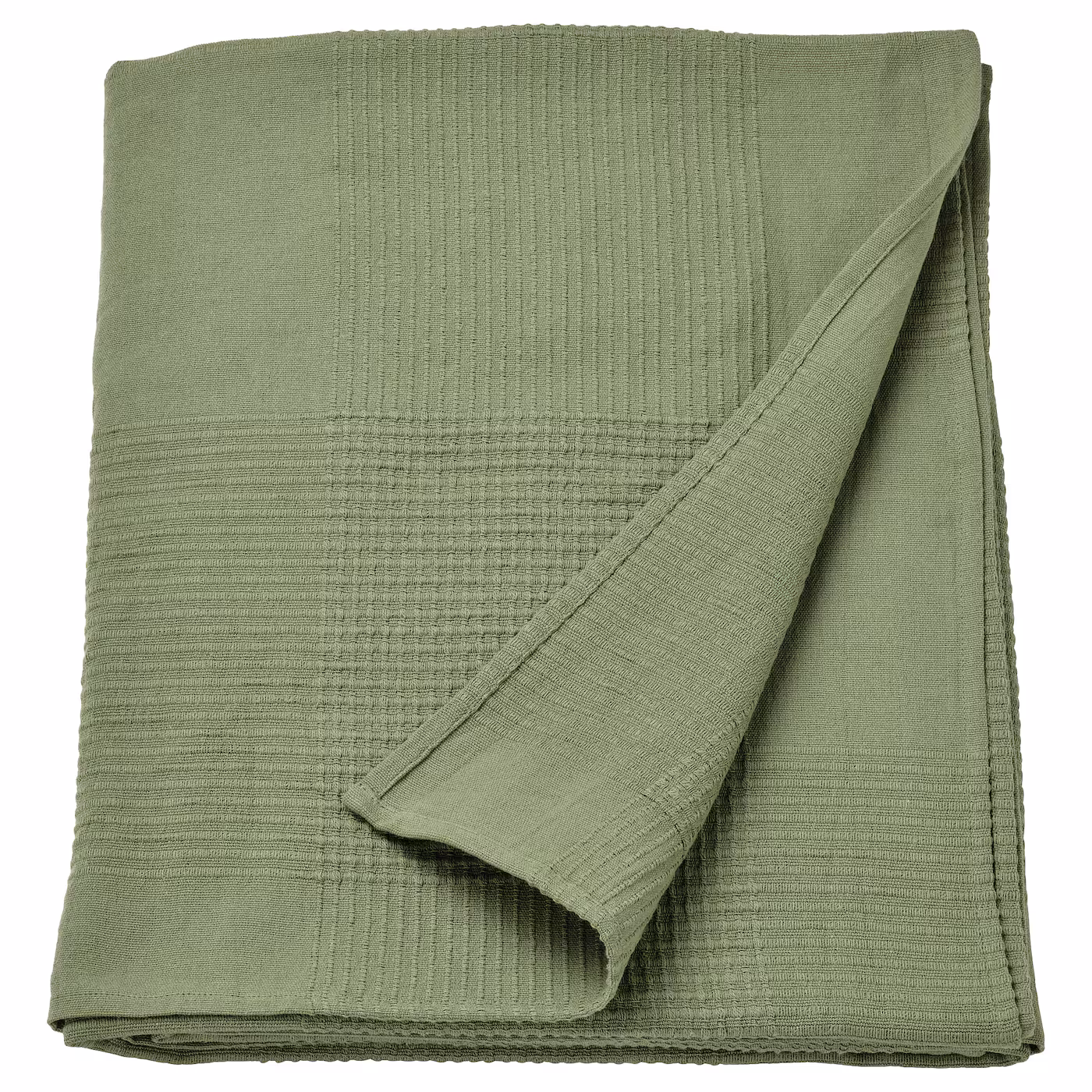 Indira Bedspread, Gray-green, Queen/king