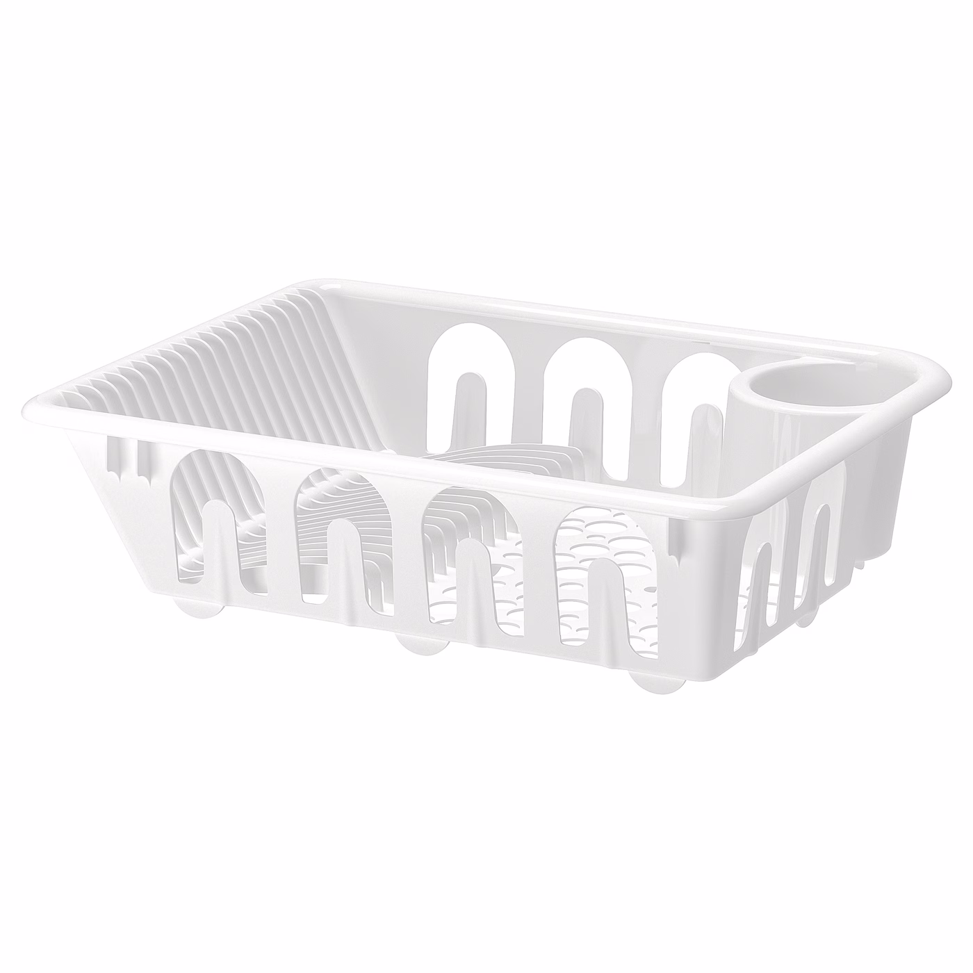Flundra Dish Drainer, White