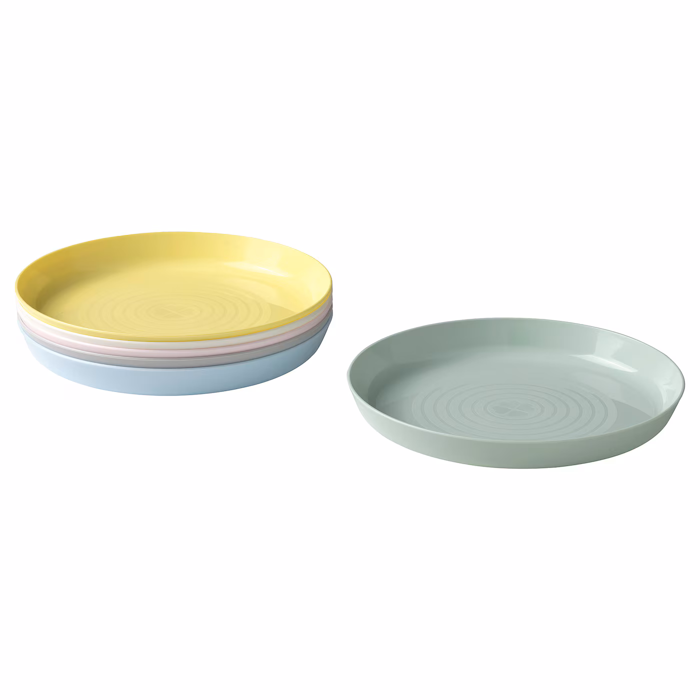 Kalas Plate, Mixed Colors
