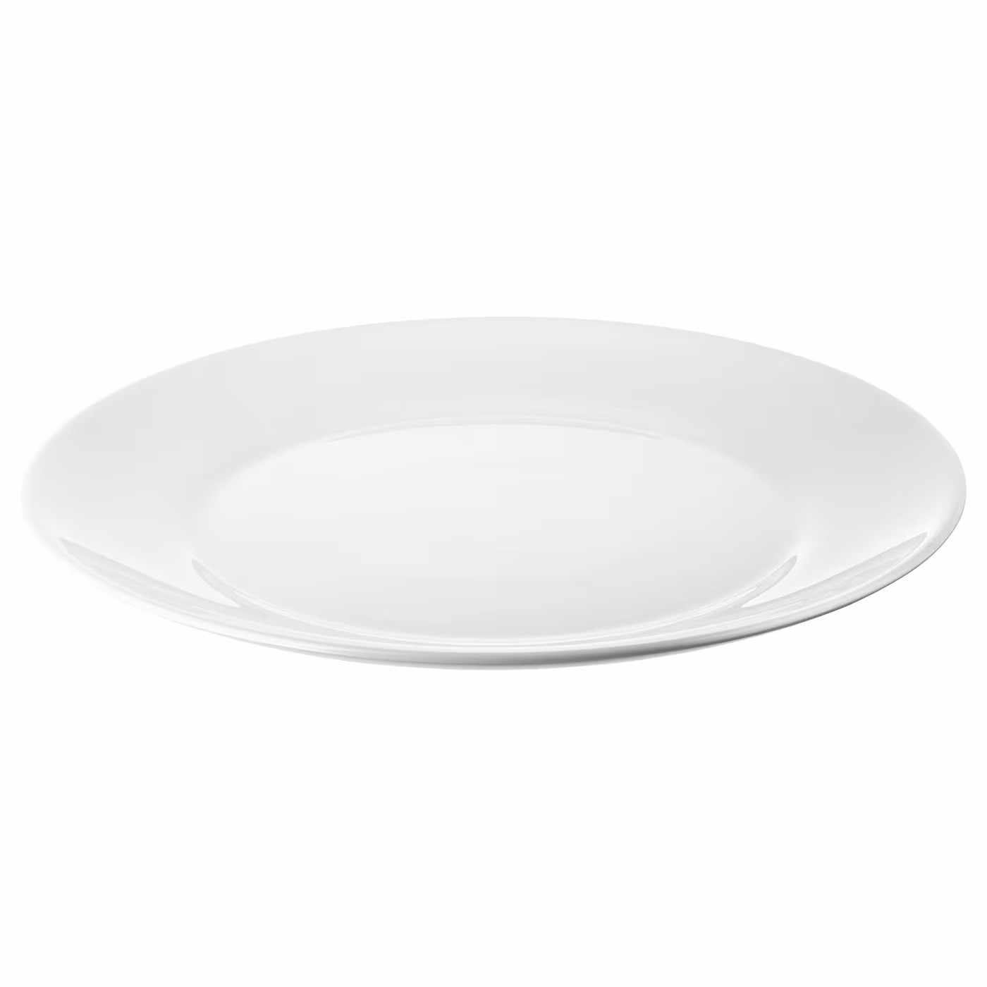 Oftast Plate, White, 9 ¾