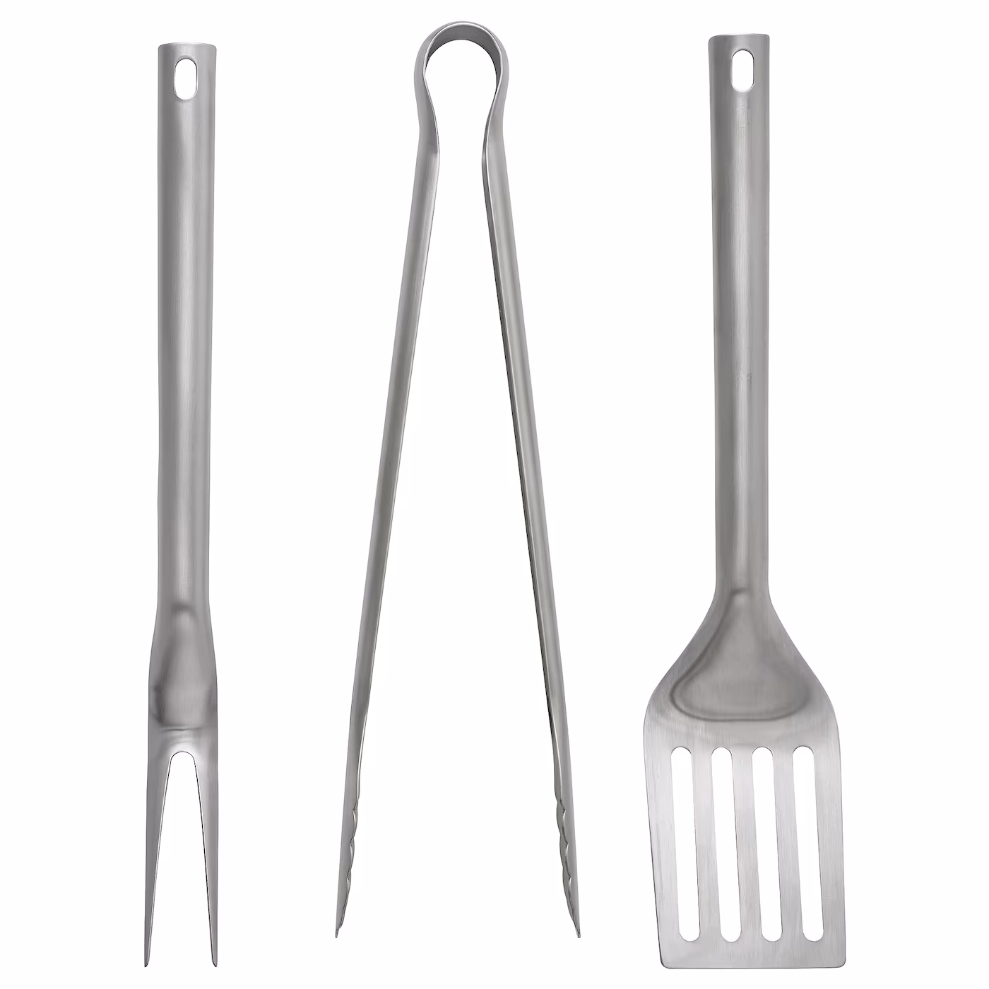 Grilltider 3-piece Barbecue Tools Set, Stainless Steel