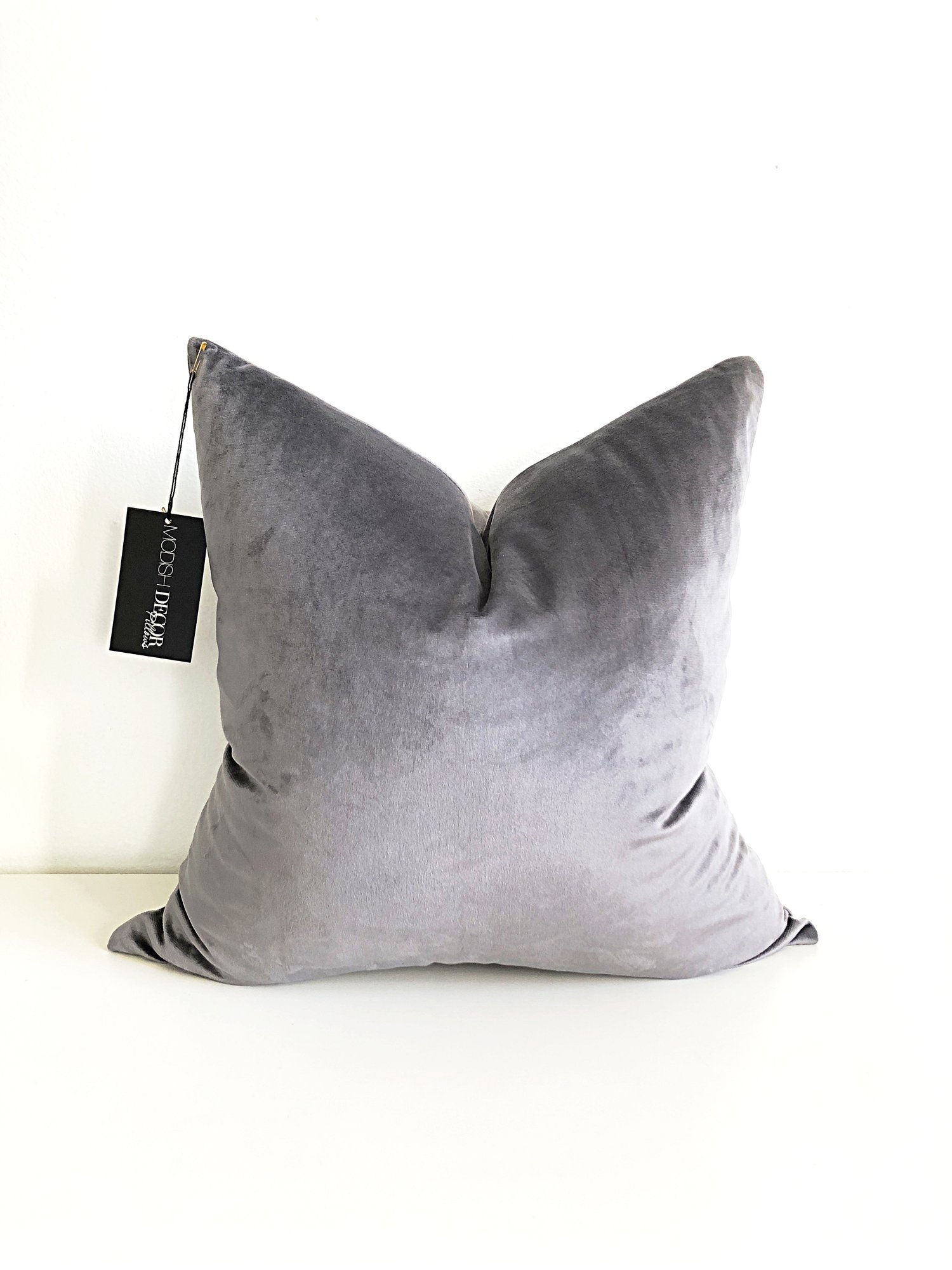 The Noir Velvet Pillow