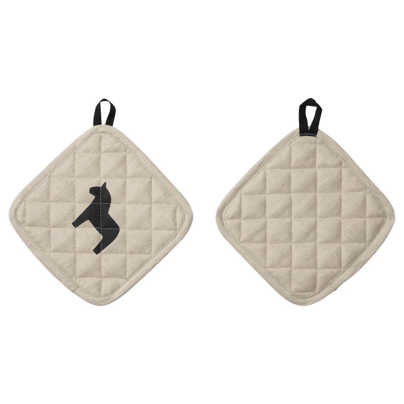 Hästhage Pot Holder, Beige, 8x8