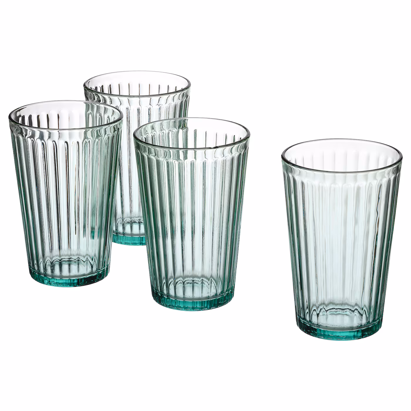 Vardagen Glass, Light Turquoise, 15 Oz