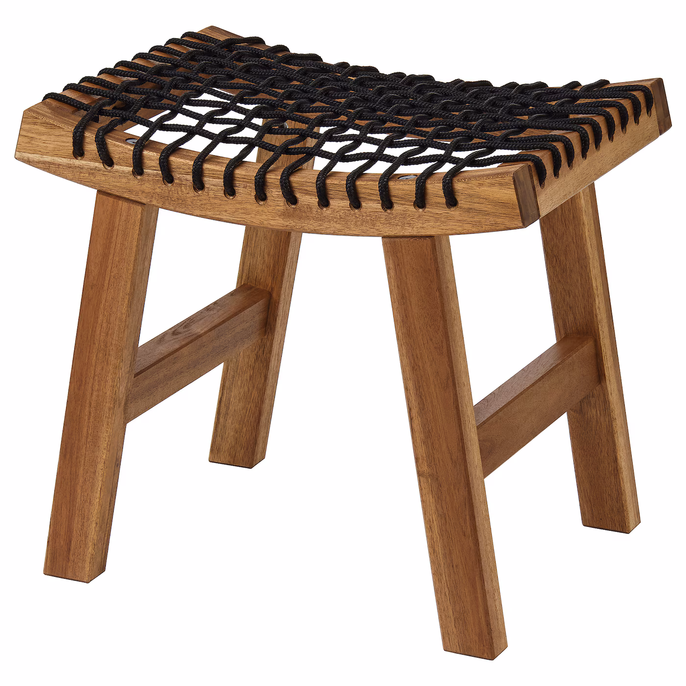 Stackholmen Stool, Outdoor, Light Brown Stained, 18 7/8x13 3/4x16 7/8