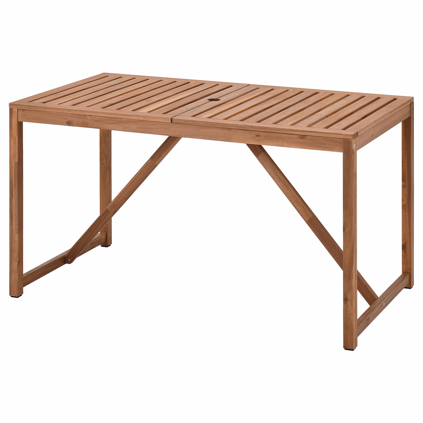Nämmarö Table, Outdoor, Light Brown Stained, 551/8x291/2