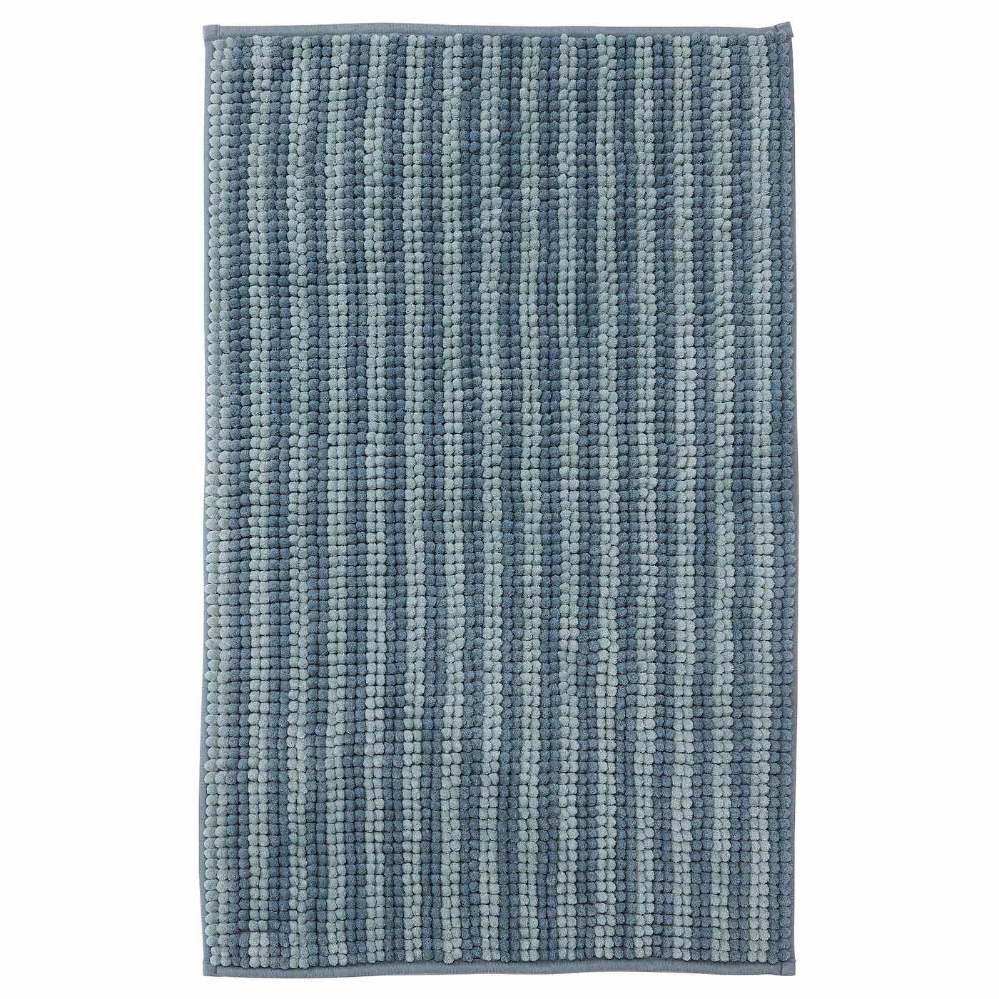 Toftbo Bath Mat, Stripe/blue, 20x31