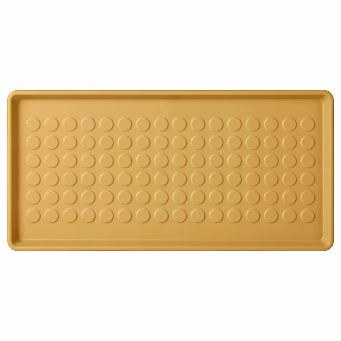Baggmuck Shoe Tray, Indoor/outdoor/dark Yellow, 2'4"x1'2