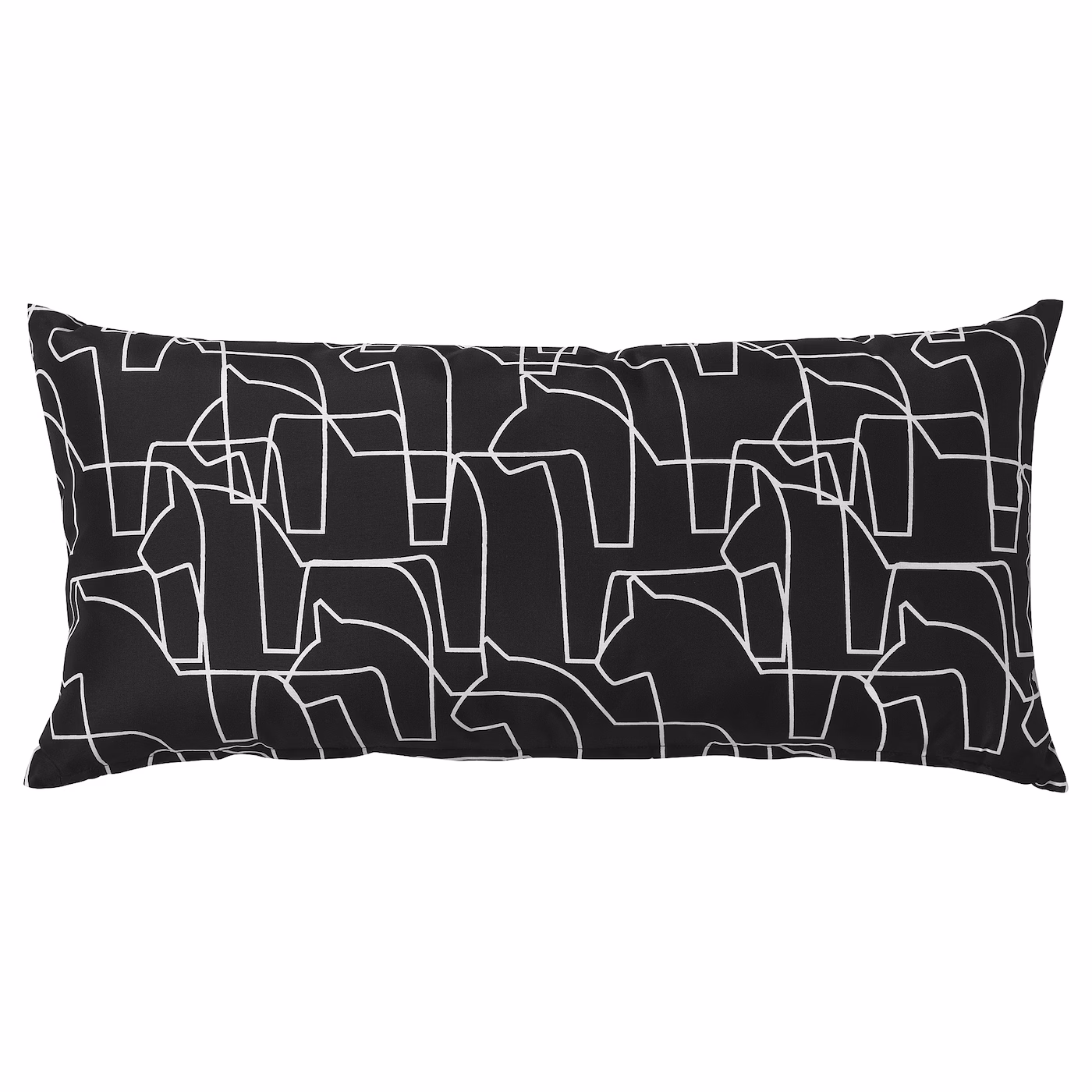 Hästhage Cushion, Black, 12x24