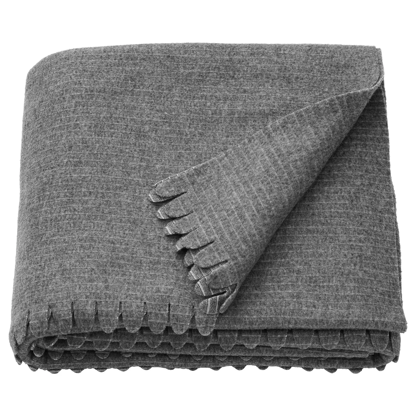 Tjärblomster Bedspread, Gray, 59x83