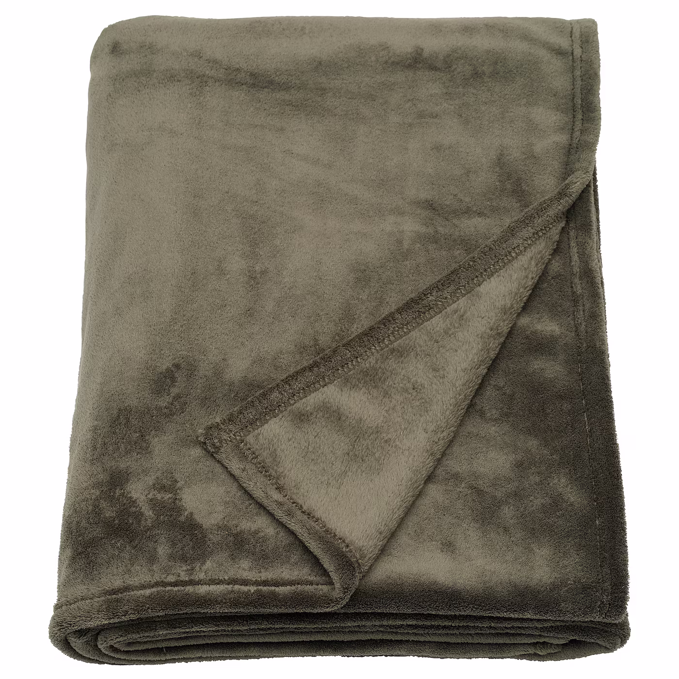 Trattviva Bedspread, Dark Gray-green, Queen/king