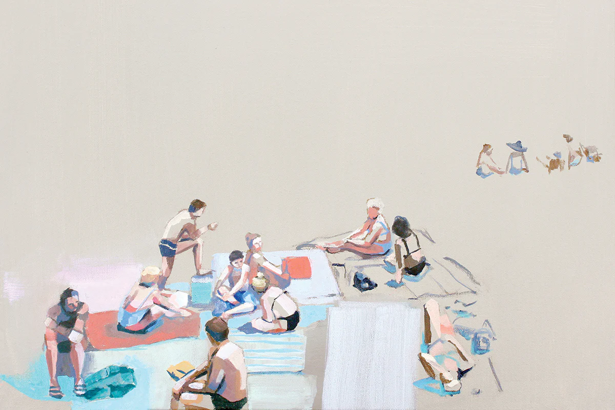 Beachgoers