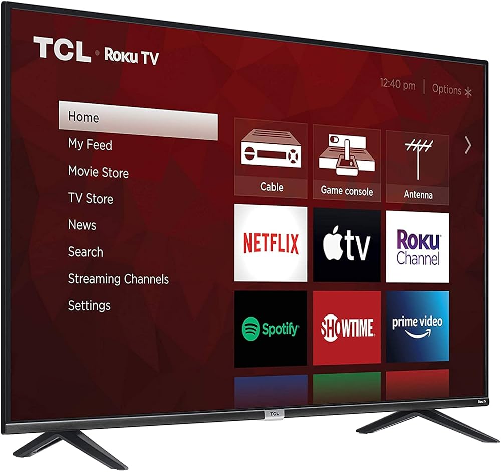 Tcl 55" Class 4-series 4k Uhd Hdr Smart Roku Tv – 55s435