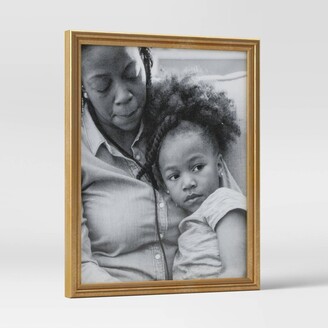 8"x10" Antique Table Frame Gold - Threshold™: Easel Back, Polystyrene, Rectangle Shape