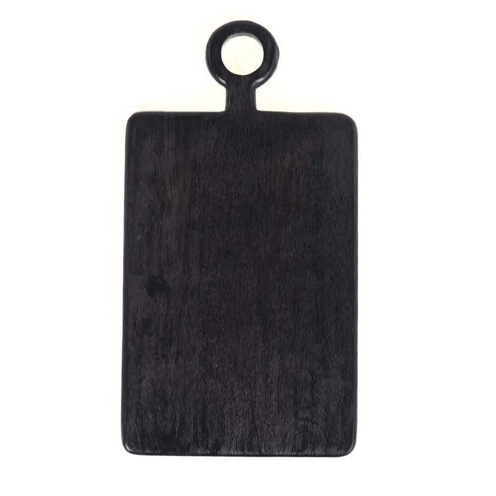 Board Black Mango Wood Rectangular Serving Board | Kyndred