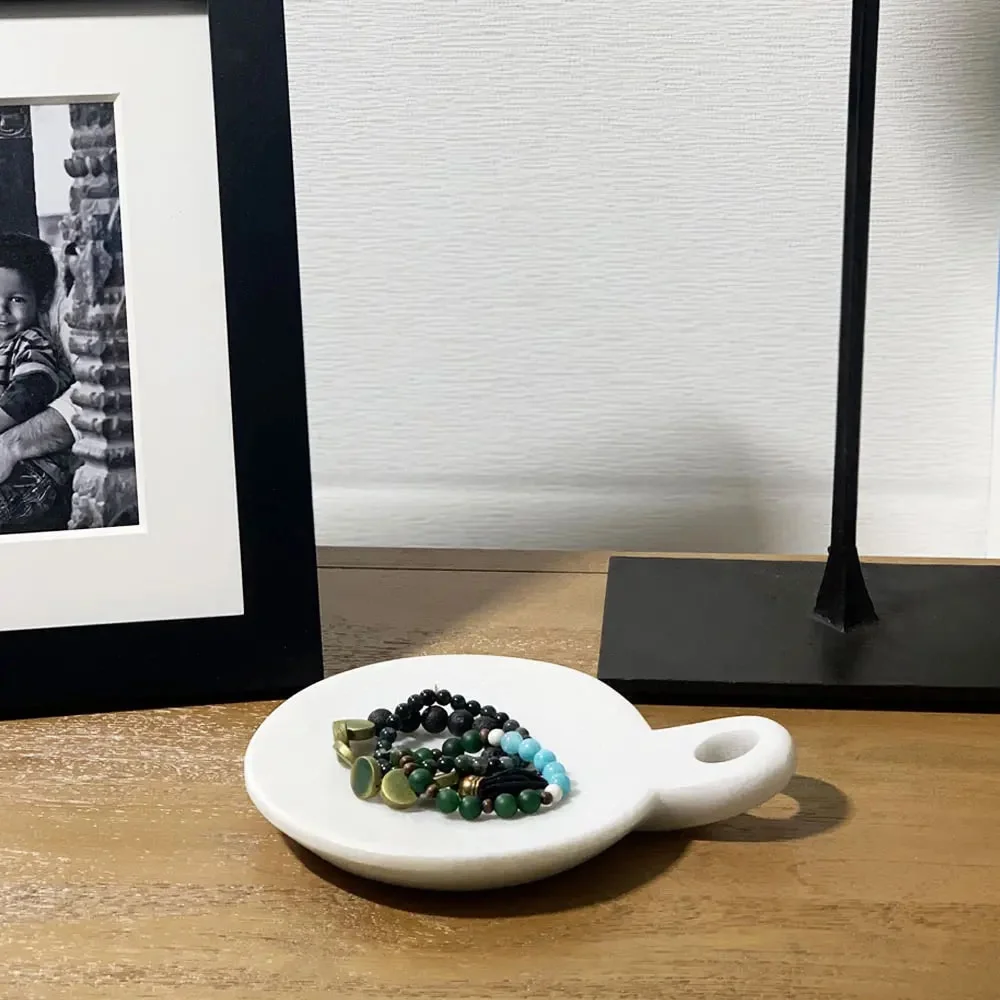 Marble Marble Dish With Handle | Kyndred