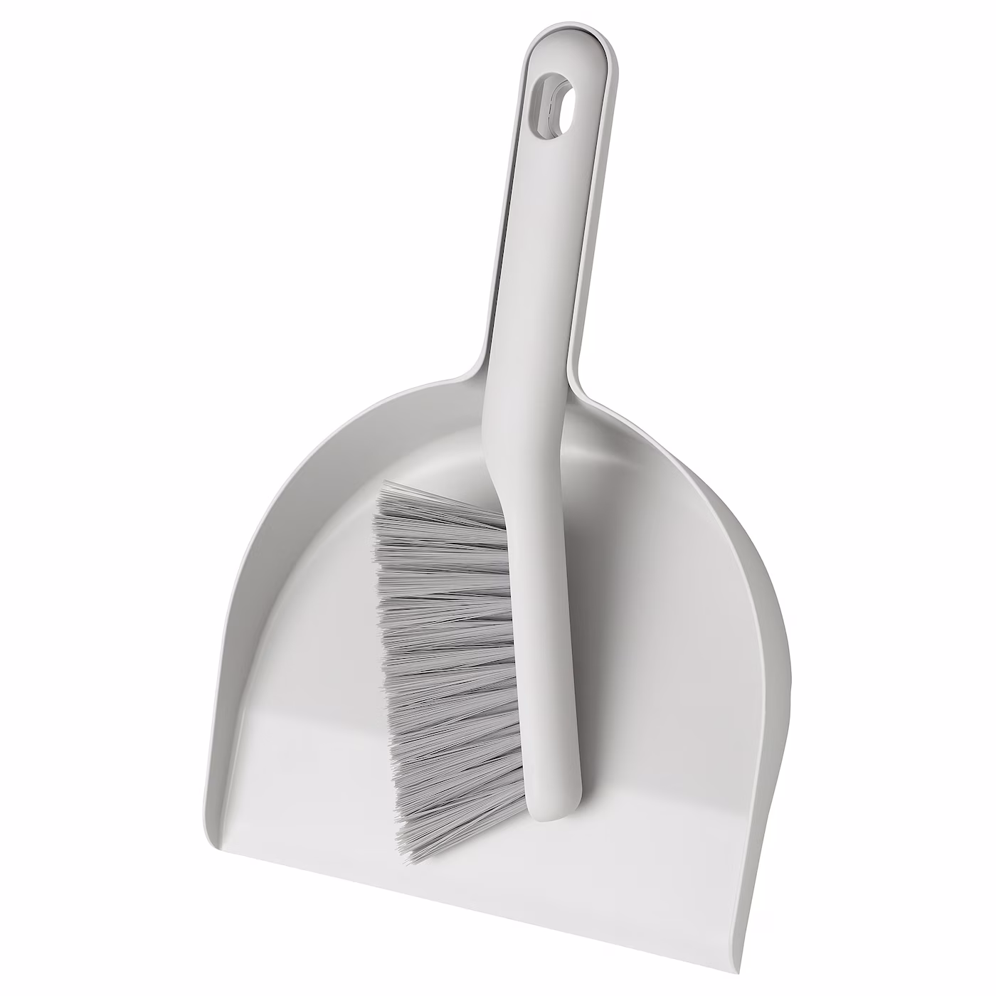 Pepprig Dust Pan And Brush, Gray
