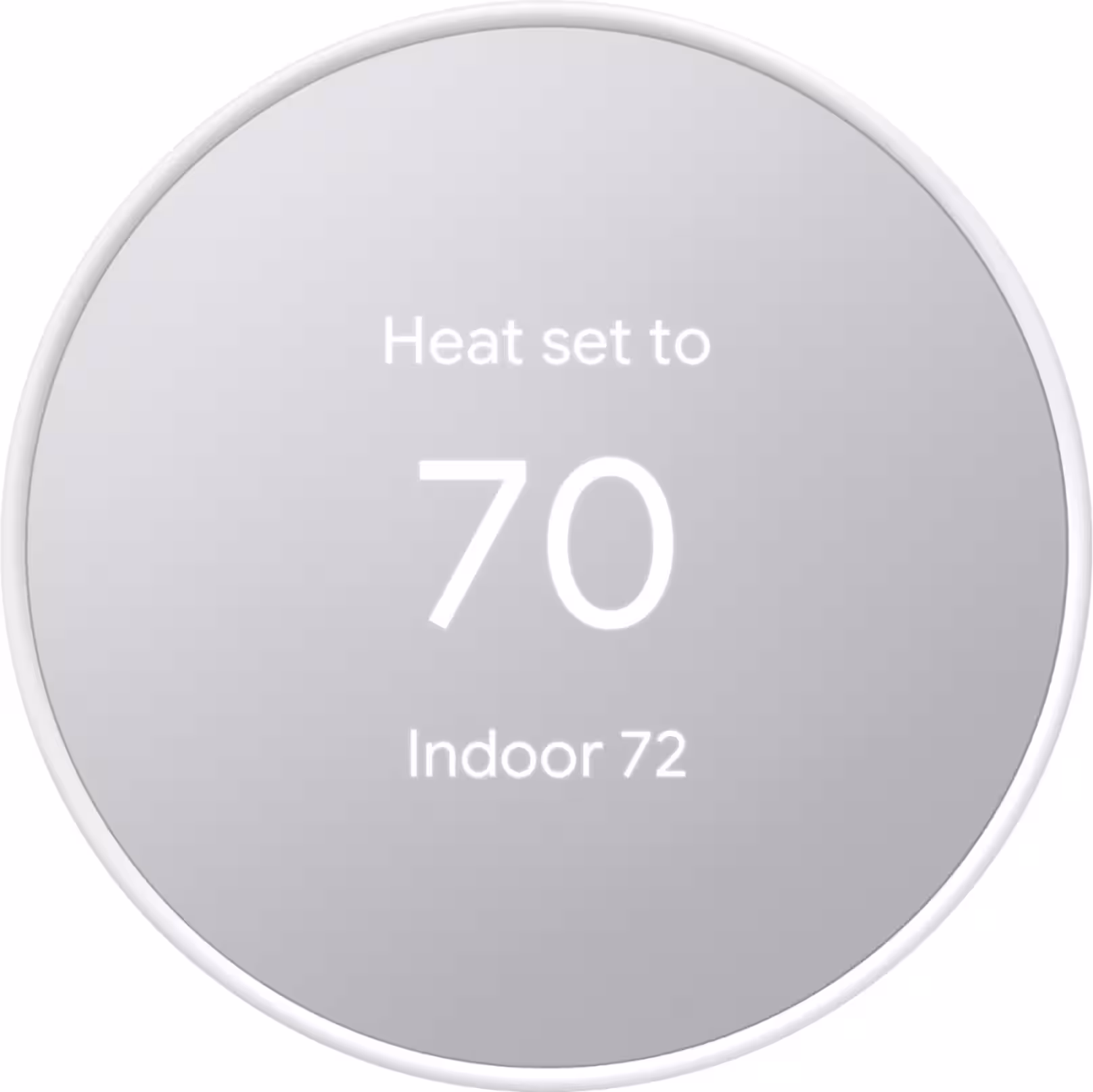 Google Nest Smart Programmable Wifi Thermostat Snow Ga01334-us