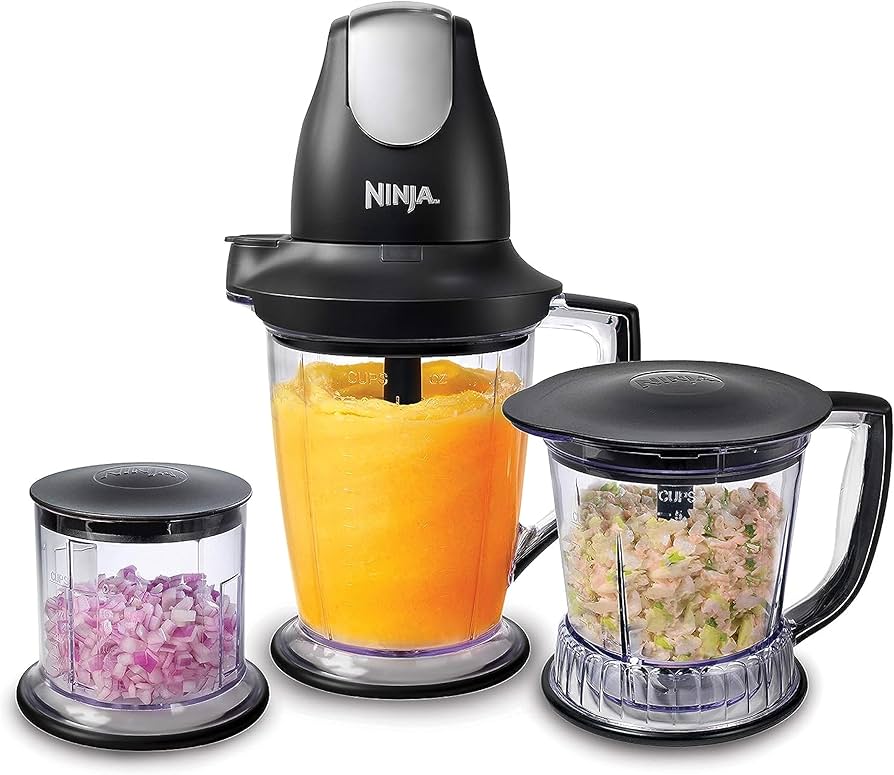 Ninja Qb1004 Blender/food Processor With 450-watt Base