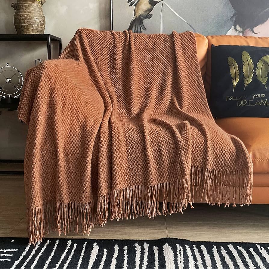 Lomao Knitted Throw Blanket 