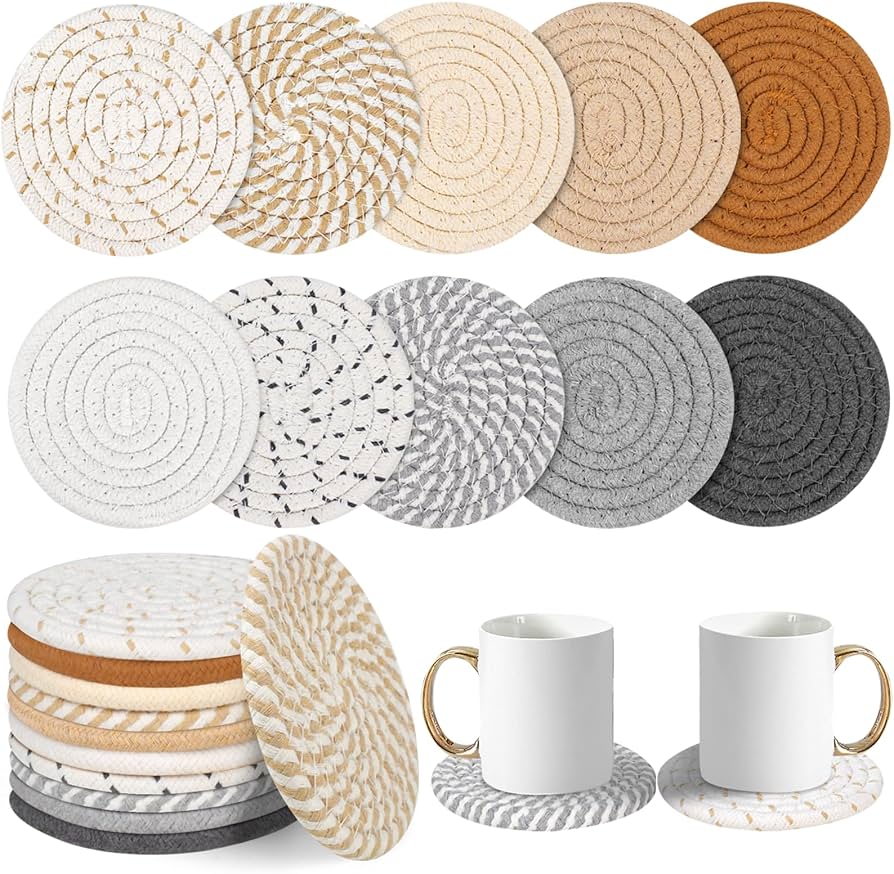 Vivinin Cotton Coasters