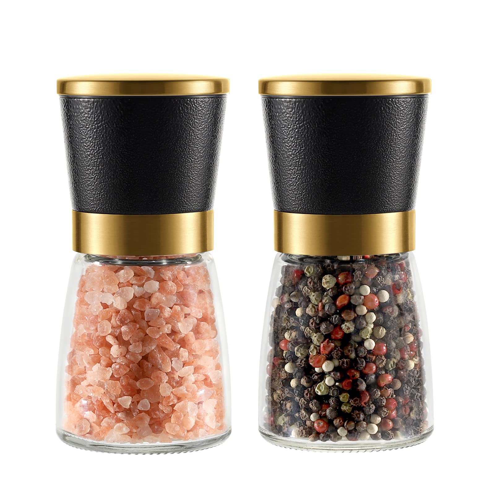 Gold Salt And Pepper Grinder Set