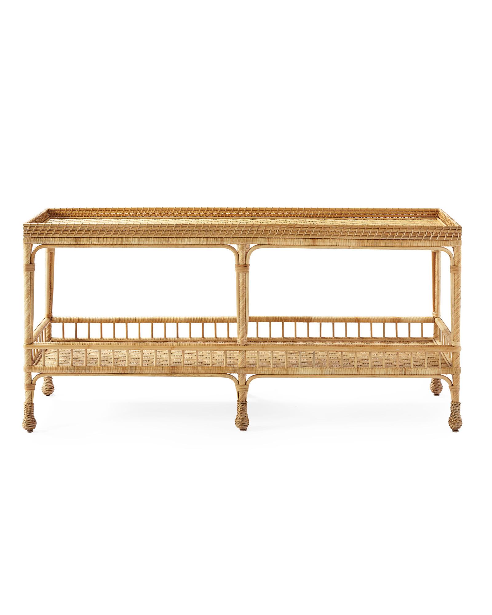 South Seas&nbsp;Rattan&nbsp;Console