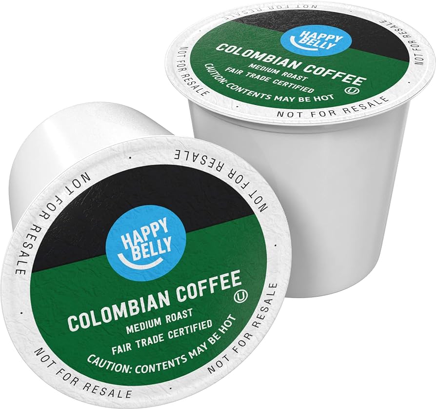Brand - Happy Belly Medium Roast Coffee Pods