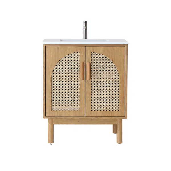 Leeric 29.52'' Single Bathroom Vanity
