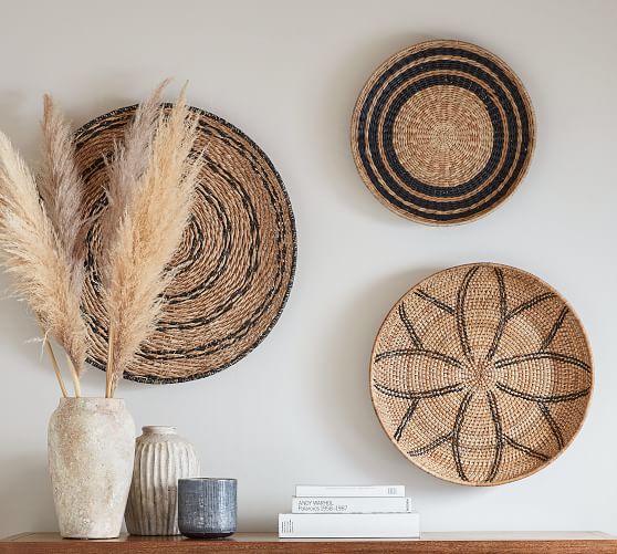 Woven Baskets Wall Art