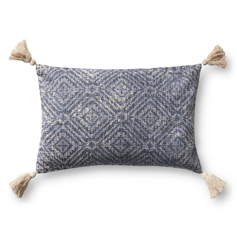 Kelly Clarkson Home Bayeux Tribal Diamond Rectangular Cotton Pillow Cover