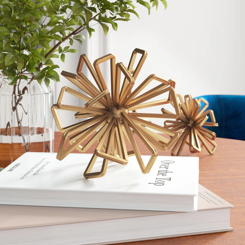 Mercury Row 2 Piece Weisinger Starburst Sculpture Set