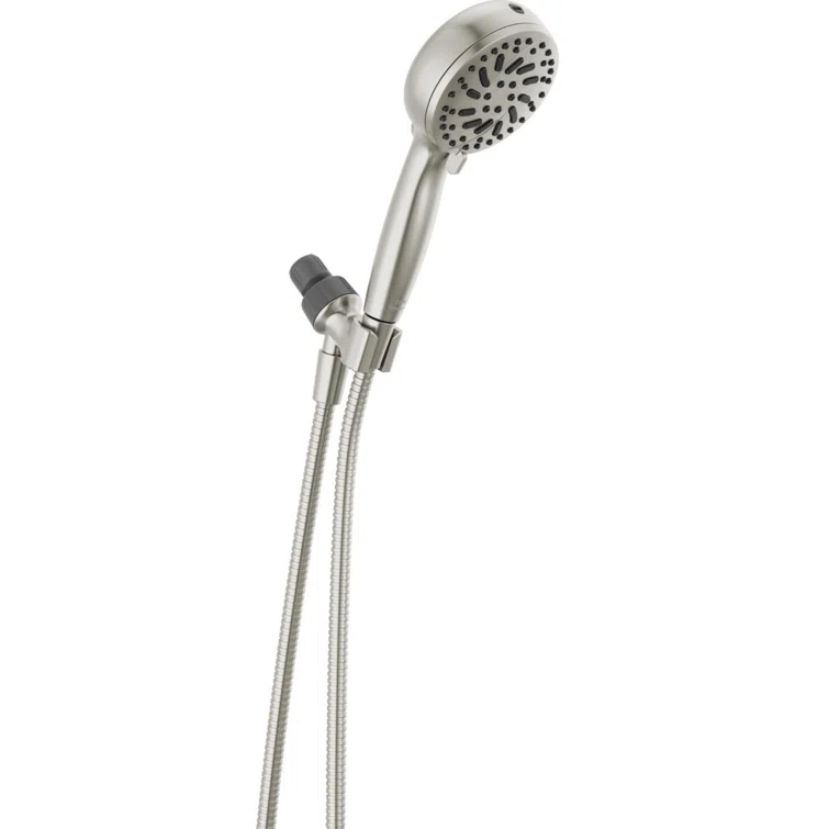 Delta Proclean 7 Spray Hand Shower With Slide Bar Handheld Shower With High Pressure Spray