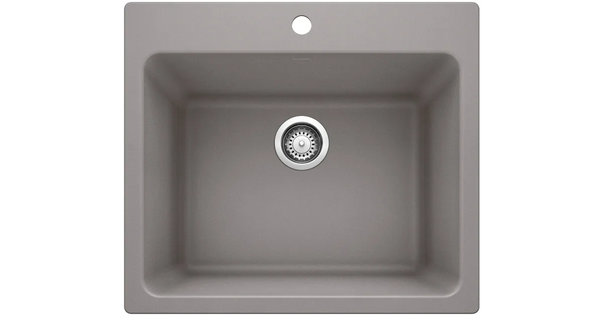 Blanco 401924 Liven 25" Dual Mount Single Basin Silgranit