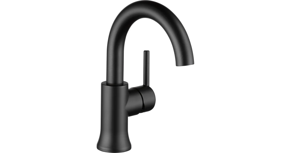 Delta 559ha-bl-dst Trinsic 1.2 Gpm Single Hole Bathroom