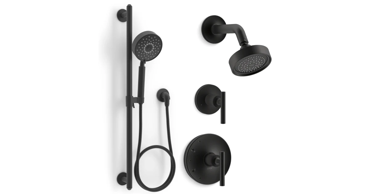 Kohler Kss-purist-4-rths-bl Purist Pressure Balanced