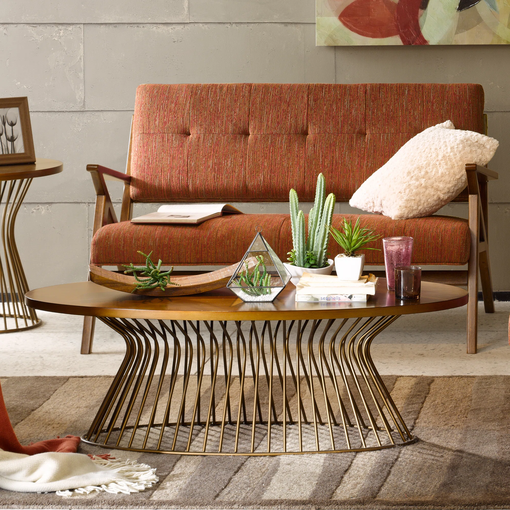 Willa Arlo Interiors Fruitvale Oval Coffee Table