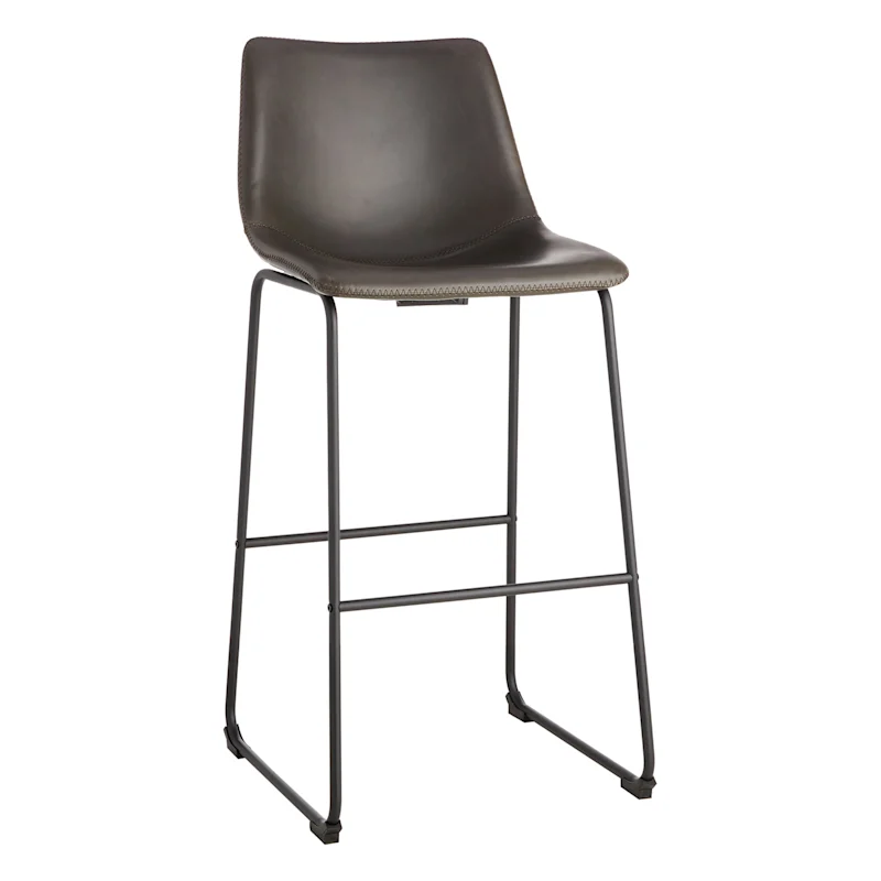 Crosby St. Drake Counter Stool Dark Grey | Dark Grey Counter Stool