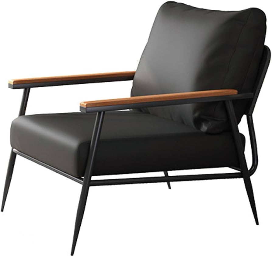Modern Accent Chair With Arms For Living Room
