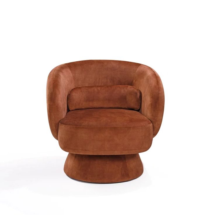 Orren Ellis Saboor Modern Style Swivel Accent Chair Barrel Chair