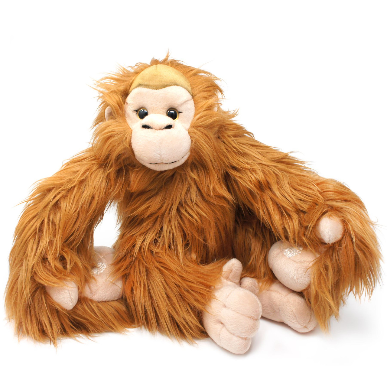 Viahart Ornaldo The Orangutan Monkey - 19 Inch (with Hanging Arms Outstretched) Stuffed Animal Plush Chimpanzee - By Tigerhart Toys : Toys & Games