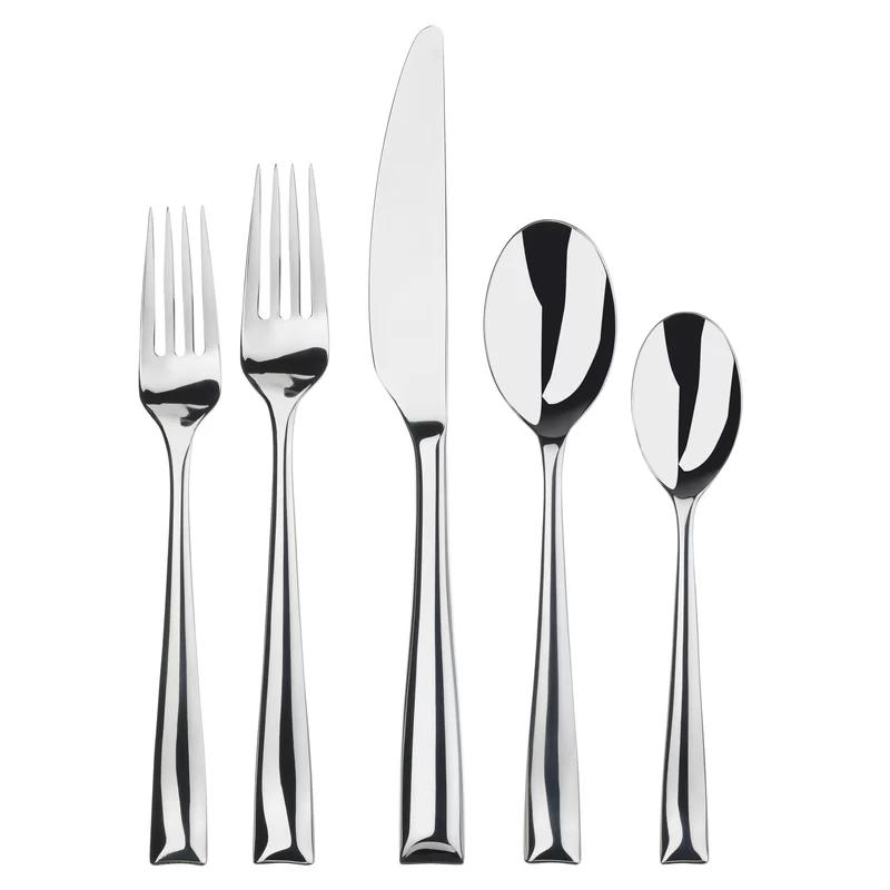 Gourmet Settings Strand 20 Piece Flatware Set Service For 4