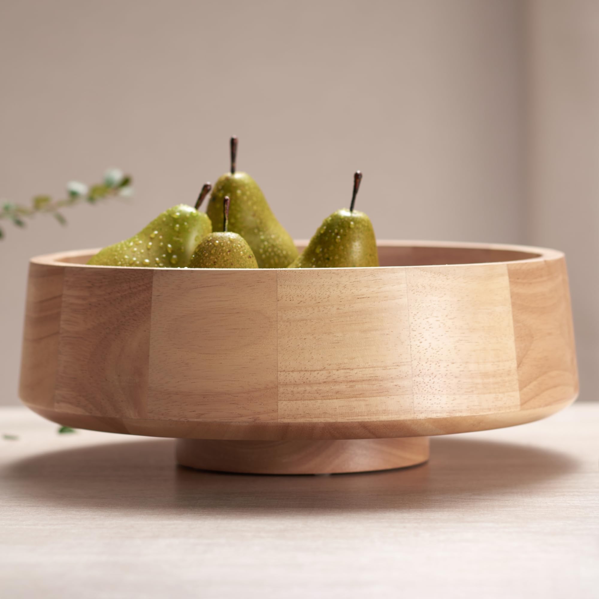 Wood Fruit Bowl