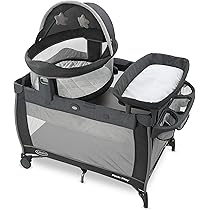 Graco Pack N Play Dome Lx Playard With Baby Bassinet