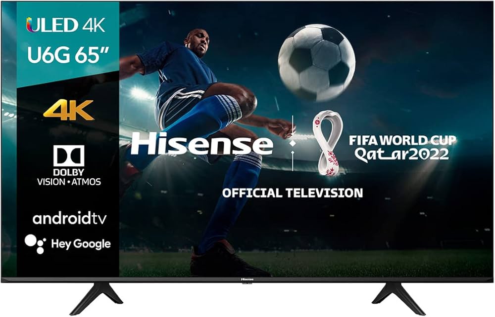 Hisense Uled 4k Premium 65u6g Quantum Dot Qled Series 65-inch Android 4k Smart Tv With Alexa Compatibility